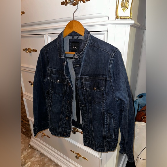 Men’s Jean Jacket, By Imperial Motion, Size Small - Picture 5 of 17